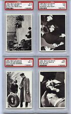 1964 BEATLES MOVIE Cards PSA 7 NM Lot Of 8