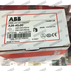 A26-40-00 ABB 220V Boxed Contactor Brand New Spot Goods UPS Expedited Shipping - Picture 1 of 7