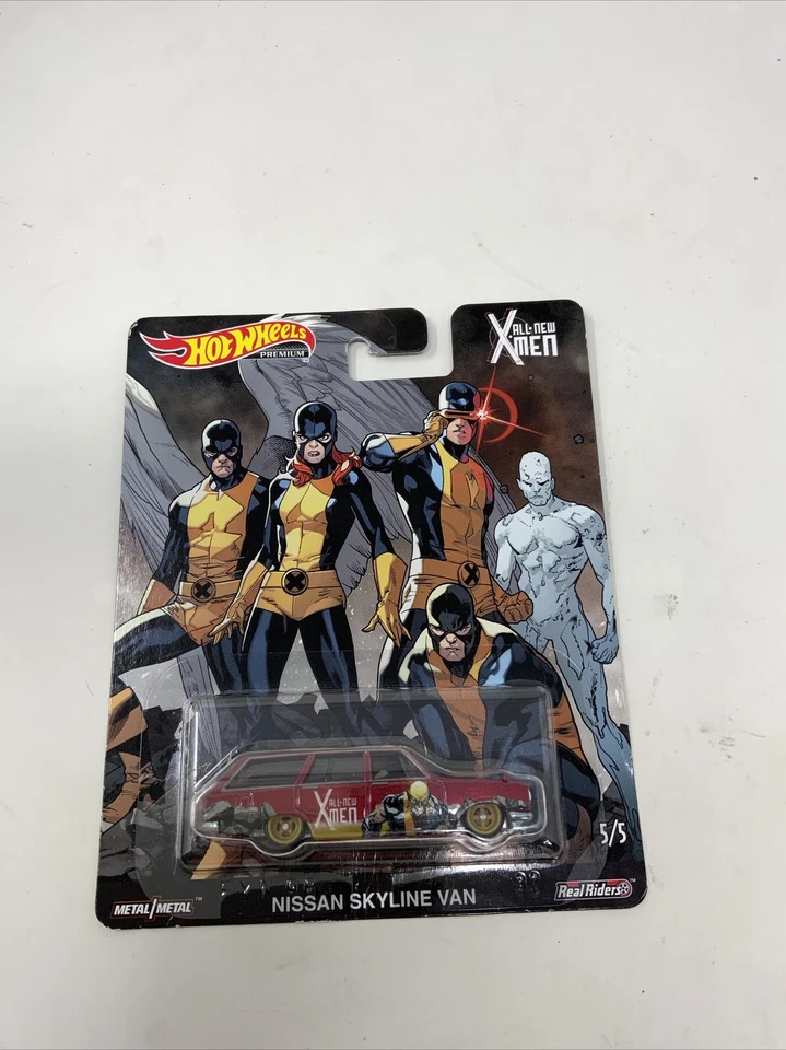 Hot Wheels Premium Series 2019 - X-Men - Nissan Skyline Van Foto 1 de 4