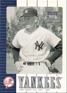 2000 Upper Deck Yankees Legends Tony Kubek New York Yankees #12 - Picture 1 of 2