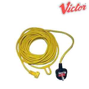 Victor V9 Vacuum Cable HEPA Hoover Vacuum Cleaner 12.5M MAINS POWER Yellow C4900