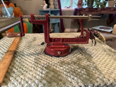 Peel Away Apple Peeler, Corer, Cast Iron, Suction Cup Mount, Back to Basics - Image 1 of 2
