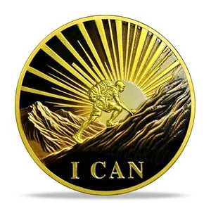 Inspirational Sobriety Coin AA Chips Medallion Sober Gifts for All in Recovery - Picture 1 of 17