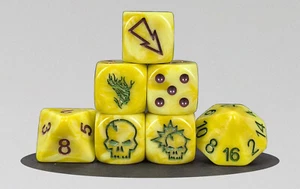 Waldelfe Würfel Set für Fantasy Football Tabletop Miniaturen Wald Brettspiel - Bild 1 von 9