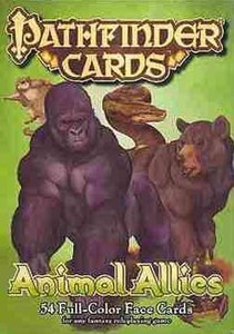 Pathfinder Face Cards: Animal Allies by James Jacobs (English)