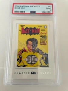 2008 BATMAN ARCHIVES #10 MINT PSA GRADED 9 "ISSUE #50 "TWO-FACE " - Picture 1 of 2