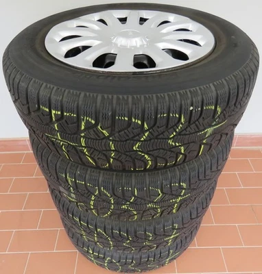 Winterräder Ford EcoSport bis 10/2017 KLEBER Kristall HP2 195 65 15 Stahl + RDKS - Bild 1 von 4