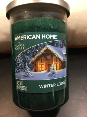 Yankee Candle Winter Lodge Candle ~ 19oz. ~ 2 wick by American Home - Image 1 of 4