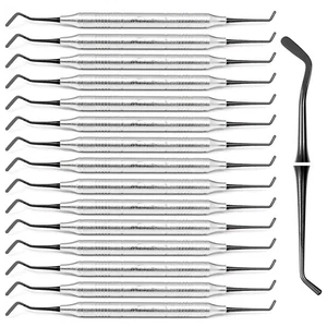 Instrumentos Relleno Dental: Espátula y Plugger con Puntas Negras de Titanio - Bild 1 von 7