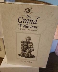 1999 THE GRAND COLLECTION "See Spot Run" - SUSAN READER'S CERAMIC FIGURINE NEW  - Picture 1 of 3