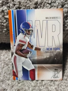 2024 Topps Signature Class Football Malik Nabers # - Picture 1 of 2