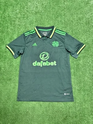 Adidas Celtic FC Soccer Jersey Vintage 2022/23 Away #42 MCGREGOR Football Shirt - Image 1 of 3