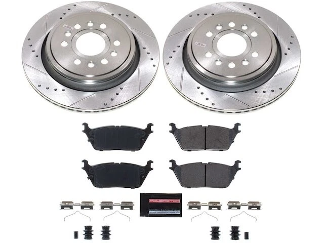 Комплект заднего тормоза и ротора для 2023-2024 Jeep Wagoneer L FX167GJ - Изображение 1 из 1