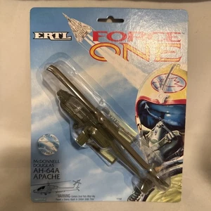 Vintage Nuovo 1992 ERTL Force One Diecast US Army AH-64A Elicottero Apache 1142 - Foto 1 di 5