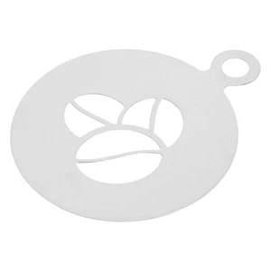 Kaffee Deko Schablonen Edelstahl Kaffeekunst Schablonen Vorlage für alle - Bild 1 von 12