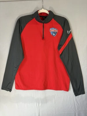 Nike 1/4 Zip Tennessee Soccer Club Red Size Large - Image 1 of 4