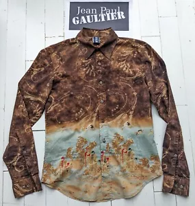 JEAN PAUL GAULTIER Shirt size Small - Cost £400+ Very Cool & Classy TOP QUALITY - Picture 1 of 20