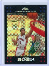 2007-08 Topps Chrome Basketball Xfractor #4 Chris Bosh #32/50