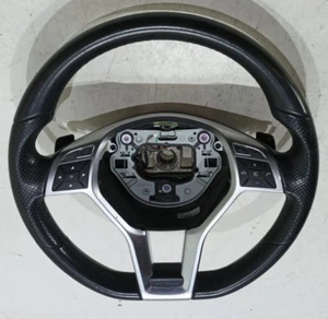 MERCEDES CLASE C W204 2012, VOLANTE CUERO GENUINO P/N: A1724604203 - Imagen 1 de 5