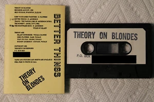 Theory On Blondes - Better Things US orig' private demo cassette TESTED - Picture 1 of 1