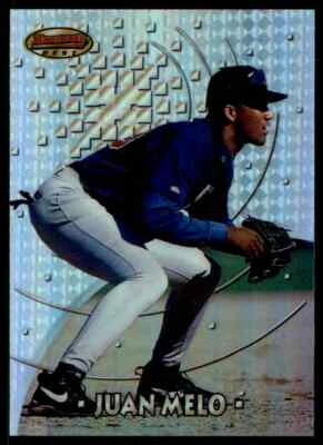1997 Bowman's Best Juan Melo Refractor Nm San Diego Padres #121 - Image 1 of 2