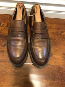 Mocasines sin cordones de cuero marrón Mephisto Air-jet para hombre talla 8,5 EE. UU. - Imagen 1 de 10