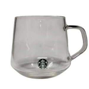Starbucks Glas Kaffeebecher Klarglas Teetasse mit Henkel - Bild 1 von 10