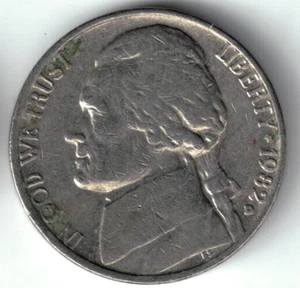 USA - 1982D - Jefferson - 1st portrait - #19011 - Picture 1 of 2