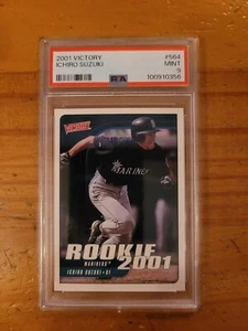2001 UD Victory #564 Ichiro Suzuki Rookie Card PSA 9 Mint RC HOF - Picture 1 of 1