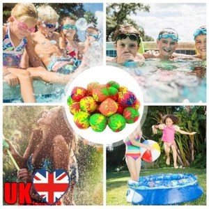 5cm Water Absorbent Ball 5Pcs Water Splash Balls Reusable Kids Summer Pool Toys - Picture 1 of 7