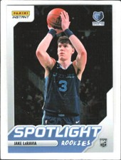 2022-23 Panini Instant Spotlight Rookies Jake LaRavia RC /965 #RS 19 Grizzlies