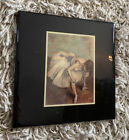 Edgar Degas Siedzący tancerz Grander Obrazy Porcelana Tablica ścienna 7 7/8" Kwadrat