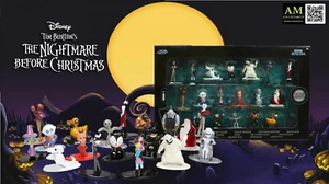 DISNEY NIGHTMARE BEFORE CHRISTMAS - JADA NANO METALFIFS MINIFIGURE SET SCATOLA 18 - Foto 1 di 8