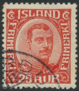 ICELAND. 25 Aur Christian X, en muy buen estado usado (PH1502) - Imagen 1 de 1