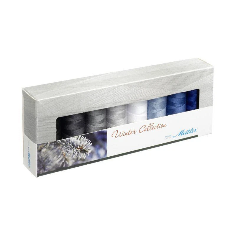 Amann Mettler Seralon Winter Farben Nr. 100 festes  Nähgarn Nähen - Bild 1 von 1