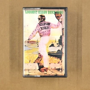ELTON JOHN Cassette Tape GOODBYE YELLOW BRICK ROAD RARE PORTUGAL RELEASE - Imagen 1 de 5