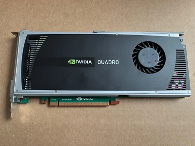 Nvidia Quadro 4000 2GB GDDR5 DVI & 2x DP Graphics Card HP P/N: 616076-001 Tested - Image 1 of 4