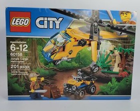 LEGO City Jungle Explorers Jungle Cargo Helicopter 60158 Building Kit (201 Piece