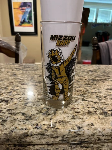 Missouri Tigers Mizzou Rah MFA Oil Break Time Truman The Tiger Glass Cover