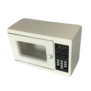 Dolls House White Microwave (DF433) - 1:12 Scale Miniatures | Minimum World - Picture 1 of 4