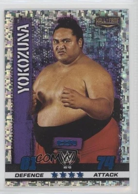 2017 Topps WWE Slam Attax 10th Edition Icon Holofoil Yokozuna #48 - Image 1 of 2