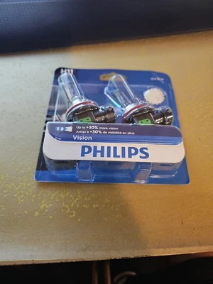 2Pk Philips H11PRB2 Vision Headlight H11 Bulbs 12V 55W  for 2015-2018 Ford F150 - Image 1 of 4