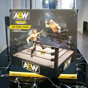 Jazwares AEW All Elite Wrestling Unrivaled Collection Action Figure Ring *used - Picture 1 of 3