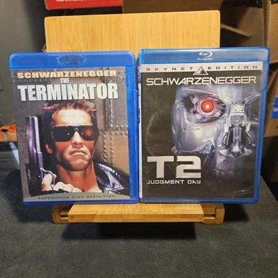 The Terminator & T2 Judgment Day Blu-ray lot, Arnold Schwarzenegger. - Image 1 of 4