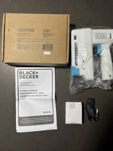 Black & Decker BCN115FF 4 V MAX USB wiederaufladbarer kabelloser Elektrotacker Neu - Bild 1 von 6