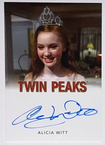 2025 Rittenhouse Twin Peaks Log Lady Alicia Witt autographe purge complète - Photo 1/1