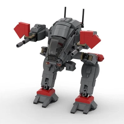 Hot Sale Terr-Golia Future Star Mecha 467 Bricks MOC Build Gift - Image 1 of 4