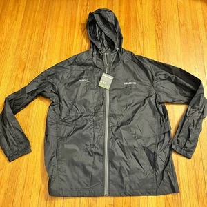 Eddie Bauer Packable Wind Jacket Mens XL Windbreaker Full Zip Gray Coat - Picture 1 of 8