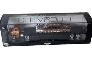 2024 M2 Machines 1958 CHEVROLET LCF & 1958 IMPALA R74 Super Lowrider Limo C25 - Picture 1 of 8