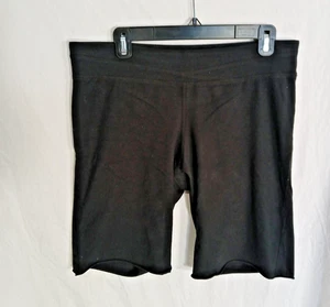 Champion; große, schwarze Radhose, Damen, 90% Baumwolle, 10% Elasthan - Bild 1 von 5